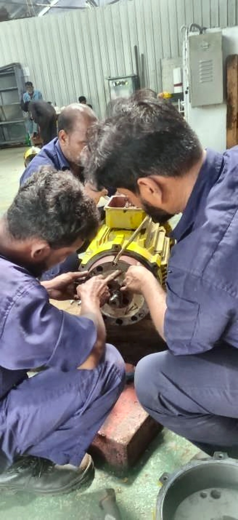 Motor Bearing Work